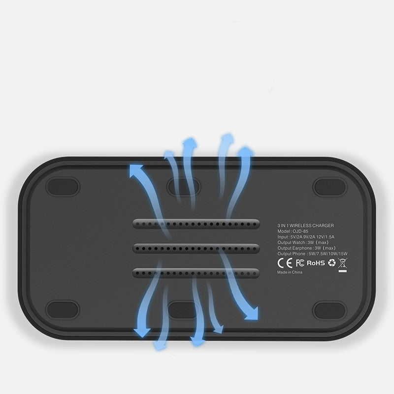 3-in-1 Magnetic Wireless Charger