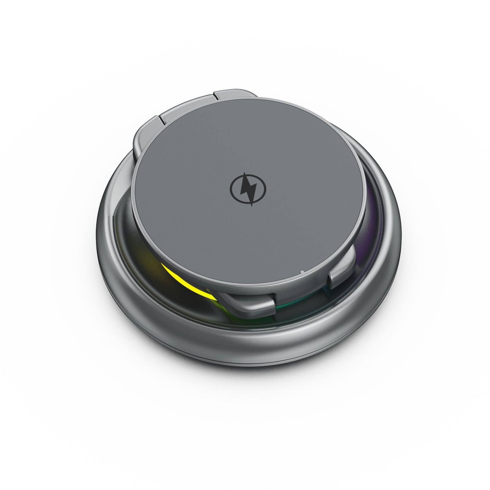 3 In 1 Metal Wireless Rotatable Charger.