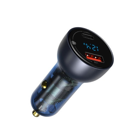 65W Fast charge car charger (USB+Type C)