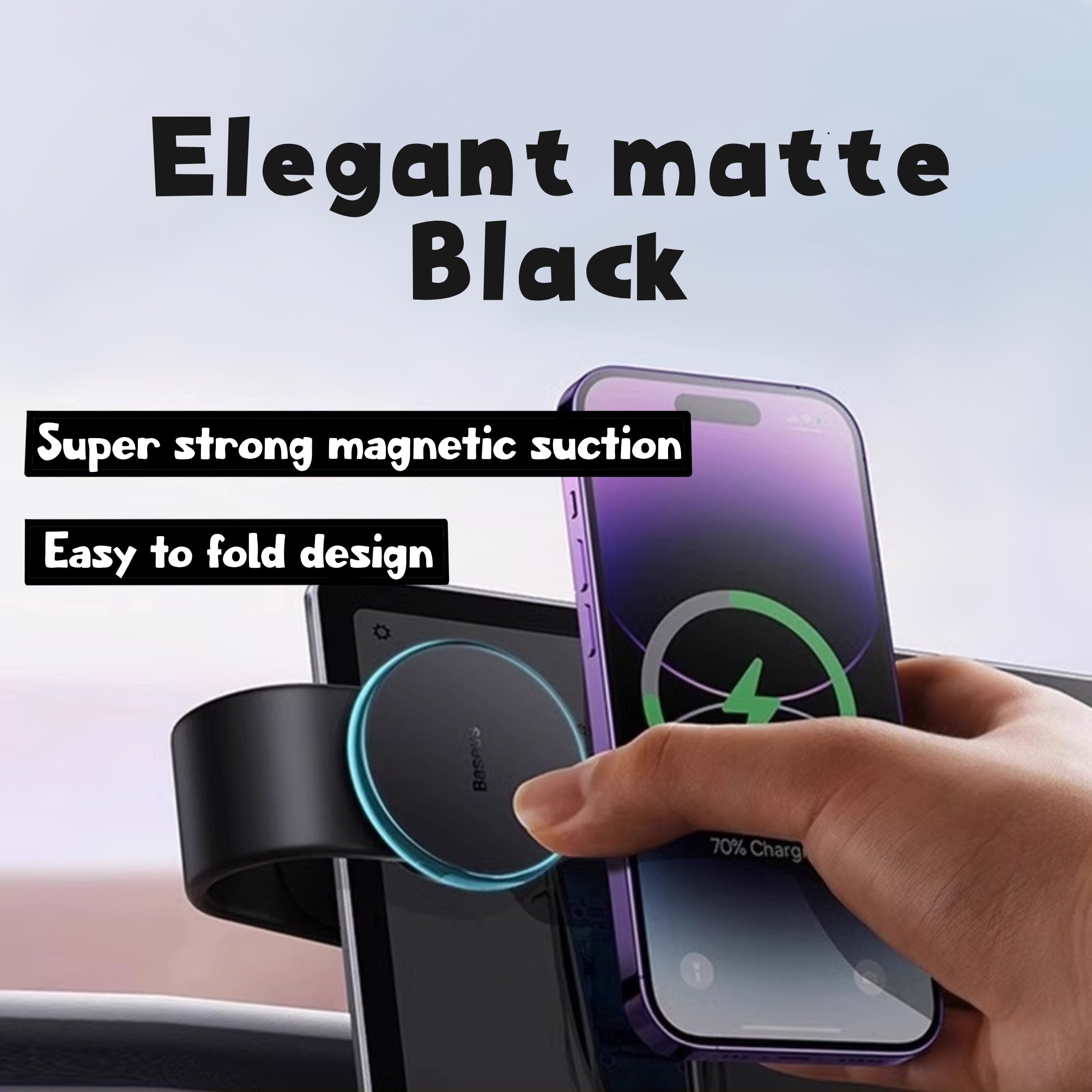 Magnetic Bendable Car Mobile Phone Holder