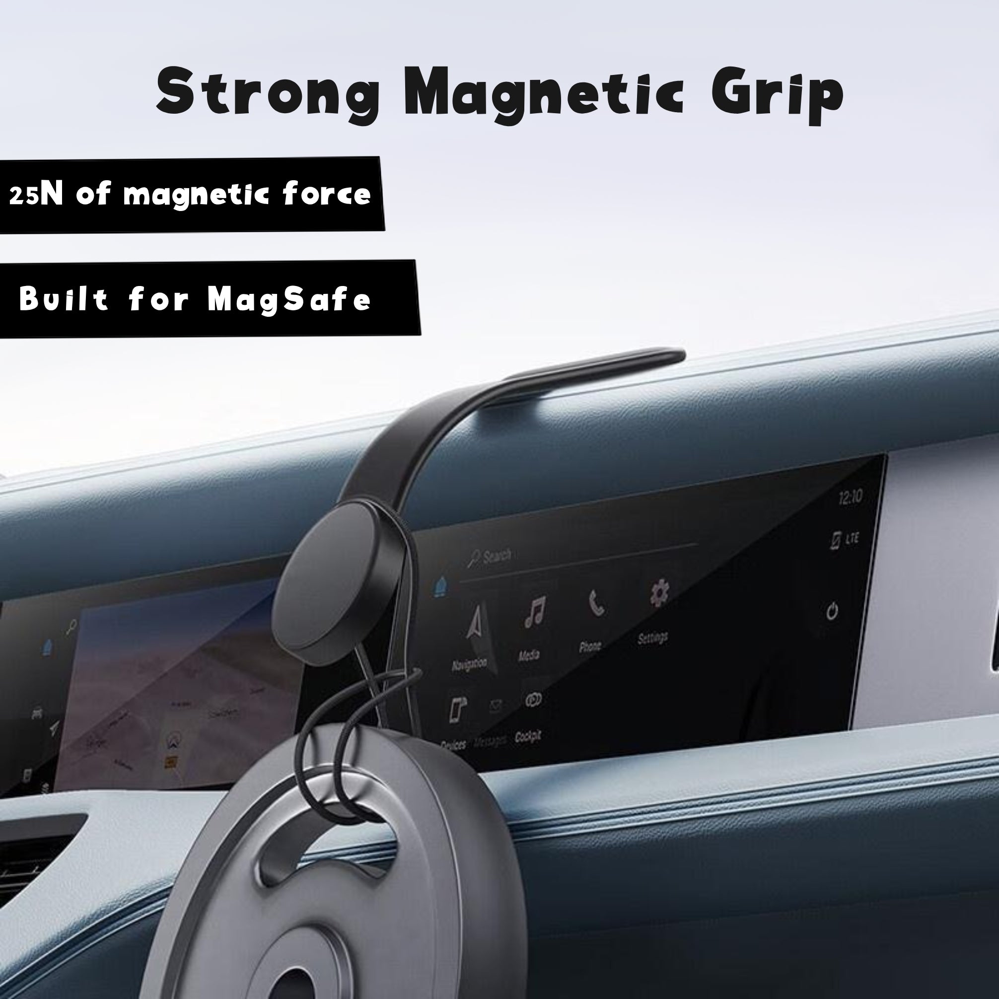 Magnetic Bendable Car Mobile Phone Holder