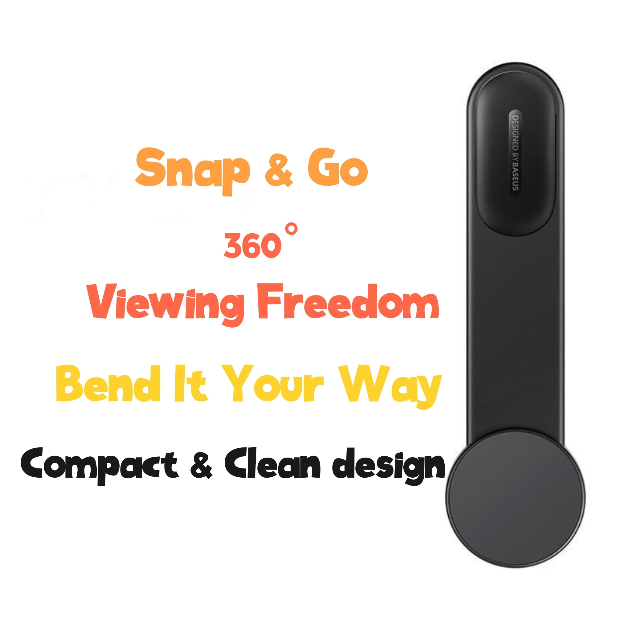 Magnetic Bendable Car Mobile Phone Holder