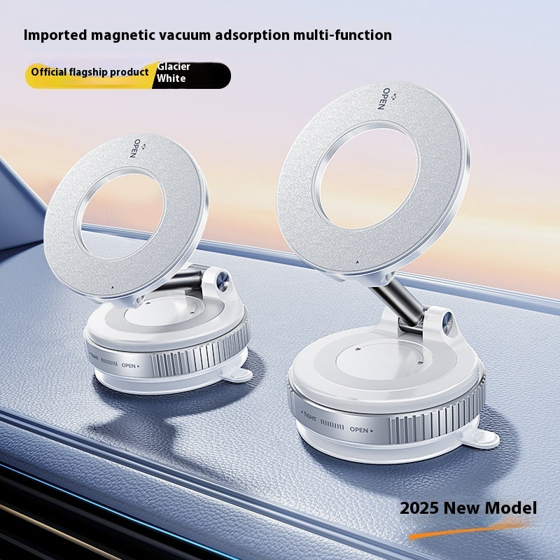 Magnetic Phone Holder With Vacuum Suction Foldable