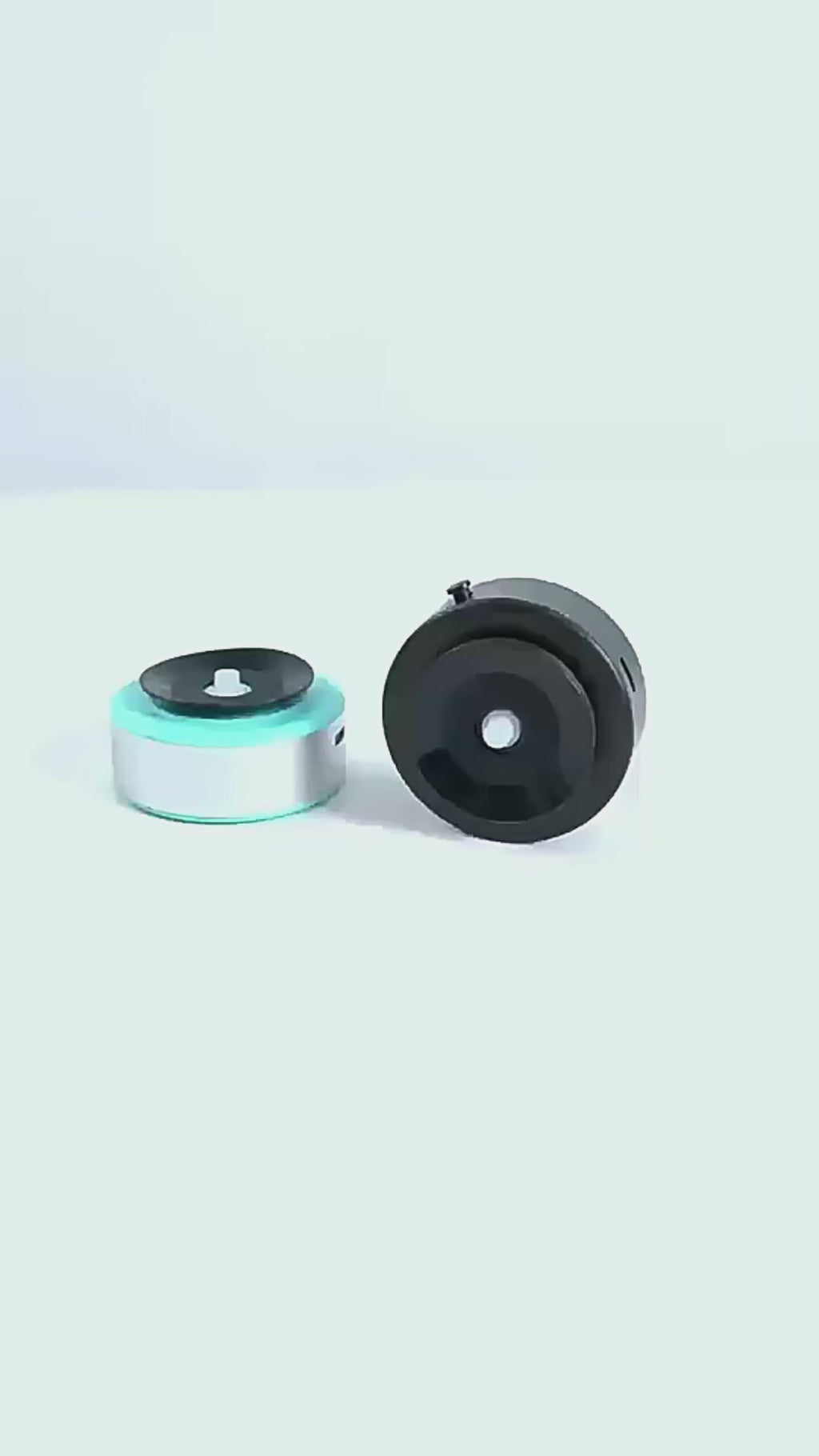 Intelligent Double-Sided Magnetic Car Phone Mount (Powerful magnets + smart vacuum suction)