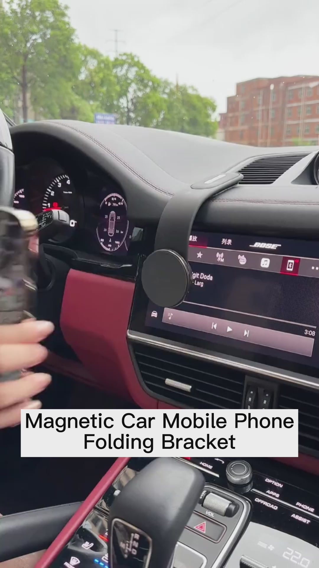 Magnetic Bendable Car Mobile Phone Holder